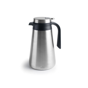 Borraccia termica in acciaio inox da 1,5 litri con coperchio e manico per bevande calde o fredde - Product Image 1