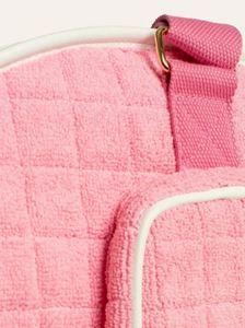 Estuche de Tenis Rosa de Tela de Rizo, Bolsa Deportiva para Raqueta de Tenis, Bádminton, con Correa para el Hombro - Product Image 4