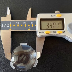 맞춤형 OEM 지원 볼록 아크릴 구글 카드보드 VR 렌즈 34mm FL40 PMMA 렌즈 - Product Image 1