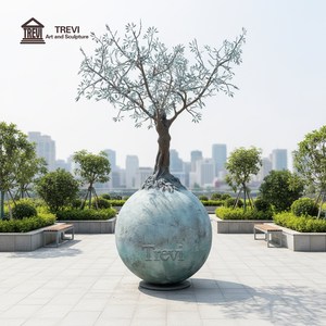 <span class=keywords><strong>Escultura</strong></span> <span class=keywords><strong>de</strong></span> Bronce Gigante del Árbol <span class=keywords><strong>de</strong></span> la Vida, Arte Moderno Atemporal <span class=keywords><strong>de</strong></span> TREVI, Famosa para Exhibición en Parques al Aire Libre - Product Image 2