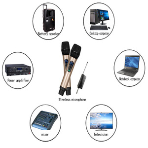 Microphone sans fil léger à réduction de bruit, directement de l'usine, pour les églises - Product Image 4