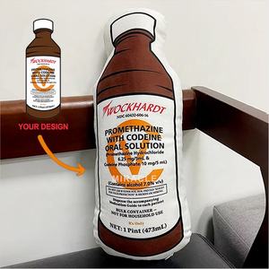 Decoración del hogar Accesorios de lujo Forma redonda Donut Almohada Letra Alfabeto Cuerpo Cojín Impresión personalizada Nombre del bebé Regalo Almohada - Product Image 5