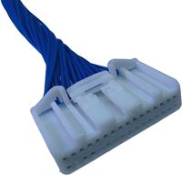 TE TH025 2/4/8/12/16/24/28/32/40PIN Kabel Harness Otomotif PTFE/PVC 025 REC CONTACT GOLD FORMING Adapter Model 1123343-2