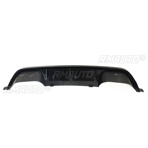 Diffuseur de pare-chocs arrière, lèvre de spoiler, plaque de séparation aspect fibre de carbone pour BMW F80 M3 F82 F83 M4 2015 2016 2017 2018 2019 2020 - Product Image 3