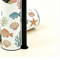 Boîte cylindrique en papier pour sushi avec logo personnalisé japonais, qualité alimentaire, avec tube à sauce, doublure en aluminium, emballage push-up