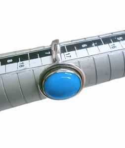 Arizona Bague de mariage pour homme en argent sterling 925 Style tendance Turquoise naturelle personnalisée - Product Image 4