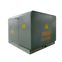Transformateur monté sur socle Hentg 400V, Transformateur monté sur socle 13,8 kV 2,5 MVA