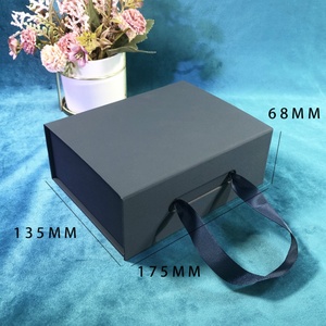 Elegante Caja Rectangular para Joyas con Forro de Piel Sintética, Diseño con Lazo, Patrón Liso, para Collares, Pendientes y Anillos - Product Image 6