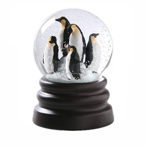 Oggetti artigianali in resina Snow Globe Souvenir elegante Design acqua e neve per l'arredamento della casa - Product Image 4