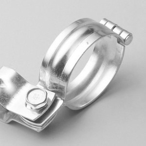 Lantern Hanging Clip With Rubber <b>Strip</b> 20-300mm Thickened Metal Clamp For Pipe Fixing - Product Image 3