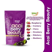 En stock, boisson fruitée mélangée transfrontalière à base d'açai et de canneberge, thé en sachet sucré, sain et beauté, vente en gros