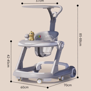 Andador para Bebé Verde 3 en 1 Multifuncional con Música para Niños de 6 Meses a 3 Años - Product Image 4