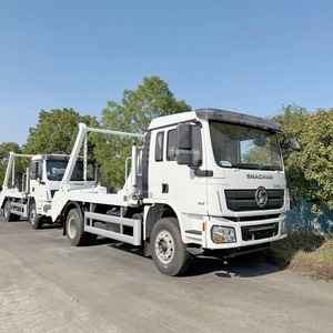 Camion benne basculante Shacman 4x2 8m³ pour collecte de déchets avec bras articulé - Product Image 6