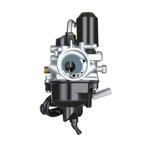 Carburador de 12mm y 17,5mm con estrangulador electrónico para Piaggio PHVA Typhoon 50 XR Diesis Vespa LX50 Liberty <span class=keywords><strong>NRG</strong></span> ZIP 50 <span class=keywords><strong>50cc</strong></span>, carburador para patinete - Product Image 2