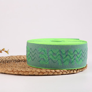 Tewei Factory Wholesale High Elastic Printing Jacquard Elastic Band Custom logo for Sports Using - Product Image 2