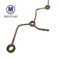 Nouveau tuyau de débordement d'injecteur de carburant en acier MINYAO pour Land Cruiser LC100 Coaster Moteur 1HZ HZB50 OE 23761-17010
