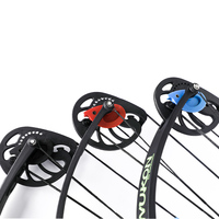Arc à poulies pour enfants LWANO Archery Factory Direct, flèches pour arc à poulies junior, pour le tir en plein air