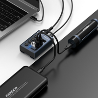 Hub USB de qualité industrielle répartiteur interne usb3.2 avec concentrateur USB 4 ports en option à LED individuelles
