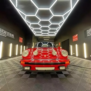 Pannello Esagonale KCX ad Alta Luminosità, Luce LED per Garage e Studio, Illuminazione Esagonale a LED per Soffitto e <span class=keywords><strong>Parete</strong></span>, Illuminazione Dettagliata - Product Image 3