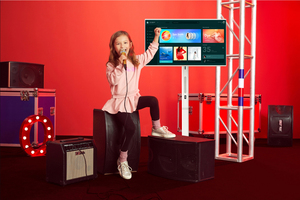 21.5 Inch Di Chuyển Màn Hình Cảm Ứng Xoay 4G <span class=keywords><strong>Android</strong></span> Thông Minh Máy Tính Bảng TV Thông Minh Truyền Hình Tập Thể Dục Di Động Màn Hình - Product Image 3