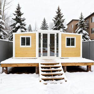 Plans d'assemblage de maisons conteneurs isolées et <span class=keywords><strong>mobiles</strong></span> en teck préfabriquées pour climats froids - Product Image 2