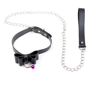 ปลอกคอหนังแบบยูนิเซ็กซ์พร้อมกระดิ่งสำหรับผู้ใหญ่ สร้อยคอแฟชั่น - Product Image 3