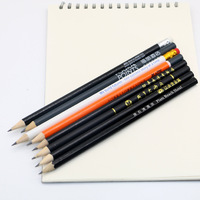 Crayon Cadeau Personnalisé en Bois pour la Rentrée Scolaire, Vente en Gros, Prix Abordable, Mine HB 2B 2H de 7 Pouces, Forme Hexagonale, Ronde ou Triangle, avec Gomme