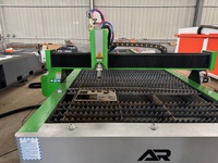 Servo de corte de tubo de placa de Metal de alta precisión certificado CE, cortador de Plasma automático, mesa de agua, máquina de Plasma CNC de acero 400A
