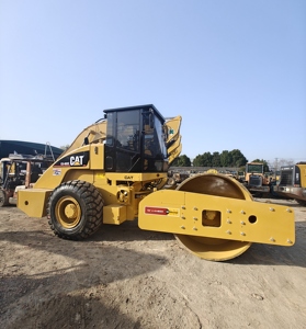 Construction Machines Vibration Smooth <b>Used</b> Caterpillar CS683E <b>Road</b> <b>Roller</b> Cat 18 Ton <b>Road</b> Drum <b>Rollers</b> Compactor Single Drum - Product Image 6
