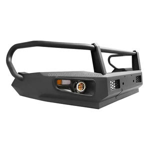 Parachoques delanteros <span class=keywords><strong>de</strong></span> coche resistentes <span class=keywords><strong>de</strong></span> nuevo diseño, barra <span class=keywords><strong>de</strong></span> toro <span class=keywords><strong>de</strong></span> acero con luces Led para Lc200 Toyota Nissan Ford jeep Toyota Hilux F150 - Product Image 2