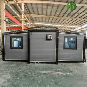 20ft 40ft Impermeável Pré-fabricada Luxo Dobrável 2 Quarto Expansível Container Casa - Product Image 3