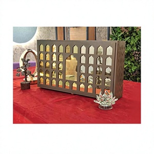 Handcrafted Solid Wood Polished Multifunction Storage <b>Gift</b> <b>Box</b> Scodix Digital Print Series 18x10 Inch 16 Cavity <b>Easter</b> Halloween - Product Image 1