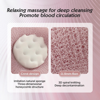 2025 vente chaude Style Simple éponges de bain corps épurateur luffa riche moussant maille artefact Massage lavage brosse serviette de bain