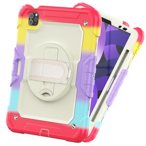 360 Rotating iliilicono ase para pple IAD ad ir <span class=keywords><strong>2022</strong></span> 5th Generation 10,9 <span class=keywords><strong>pulgadas</strong></span> con trap y trap houlder Trap - Product Image 6