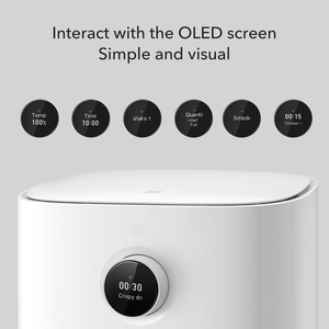 Xiaomi-<span class=keywords><strong>freidora</strong></span> de <span class=keywords><strong>aire</strong></span> inteligente Mijia, sin aceite, con recubrimiento antiadherente, 24H, pantalla OLED, sin aceite, 3,5l - Product Image 5