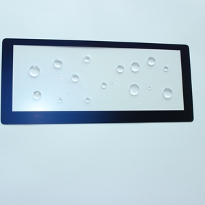 Venta caliente de fábrica, panel de vidrio antihuellas dactilares, pasa la prueba de ángulo de gota de agua que permanece limpio <span class=keywords><strong>sin</strong></span> dejar huellas dactilares - Product Image 1