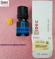 Sakelar Tombol Tekan Asli Cina IDEC HW1R-2D20B HW-CB20 Hitam Biru Garansi 1 Tahun Dalam Kemasan Karton Tersedia di Stok