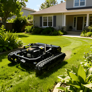 プロ仕様のリモコン式ガス・電気ハイブリッド2ストローク/4ストローク芝刈り機、高品質で経済的、庭や農場に最適なインテリジェント機器 - Product Image 4