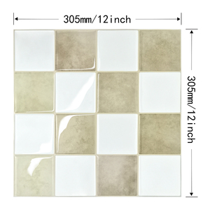 3D tự dính tàu điện ngầm vỏ và dính nhà bếp phòng tắm khảm tường gạch Sticker backsplash dính trên tường gạch - Product Image 2