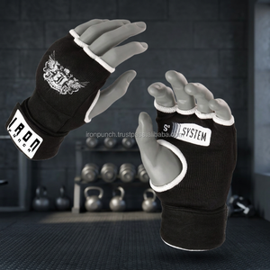 ผ้าพันมือ IRON PUNCH สำหรับกีฬา ทำจากผ้าฝ้ายผสมเจล พร้อมซิปและโลโก้สั่งทำได้ ดีไซน์น้ำหนักเบา แบบพันรอบ สำหรับศิลปะการต่อสู้และมวย - Product Image 2