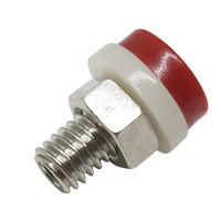 Prise banane isolée 2 mm K2A43 pour panneau de test, borne de câblage