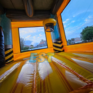 Bên cho thuê thương mại lâu đài <span class=keywords><strong>bouncy</strong></span> lớn Robot trả lại nhà lâu đài kết hợp với <span class=keywords><strong>slide</strong></span> và hồ bơi - Product Image 6