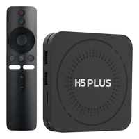 Utocin H5 Plus H150 Chip Android 15 TV Box 2GB 8GB 2.4/5G Wifi con Control Remoto por Voz Cortex-A55 Set-Top Box