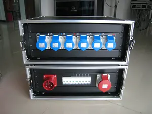 19'' U Mounted Audio Distributor Power Box With Circuit Breakers