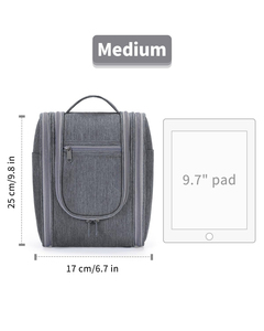 Organizador <span class=keywords><strong>de</strong></span> <span class=keywords><strong>Maquillaje</strong></span> Grande, Organizador Colgante <span class=keywords><strong>de</strong></span> Tela Resistente al Agua para Artículos <span class=keywords><strong>de</strong></span> Aseo <span class=keywords><strong>de</strong></span> Tamaño Completo - Product Image 4