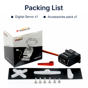 Servo Digital PWM Feetech FT2815M de 15 kg, Microservo de Alta Precisión para Coche RC, Mini Z, Proyectos Robóticos y Electrónica - Product Image 5