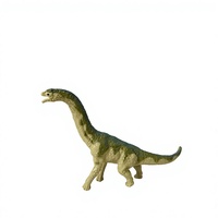 Modèle de dinosaure Brachiosaurus - Figurine de dinosaure à long cou en vinyle souple pour jeu éducatif, collection et exposition
