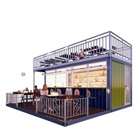 Fournisseur d'usine DXH – Conteneur mobile entièrement équipé et personnalisé pour café, restaurant, maison, école, salon, chambre