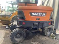Mini-excavatrice Doosan 60, acier, Giant DX60W, excavatrice sur roues, aide à doubler l'efficacité de l'ingénierie