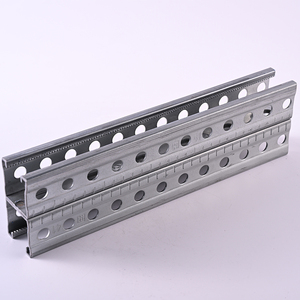 ビルダブルチャンネル支柱穴あきC字型スロットチャンネルスチール - Product Image 1